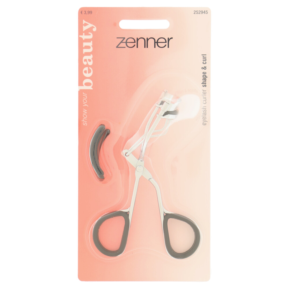 2x Zenner Wimperkruller Zilver