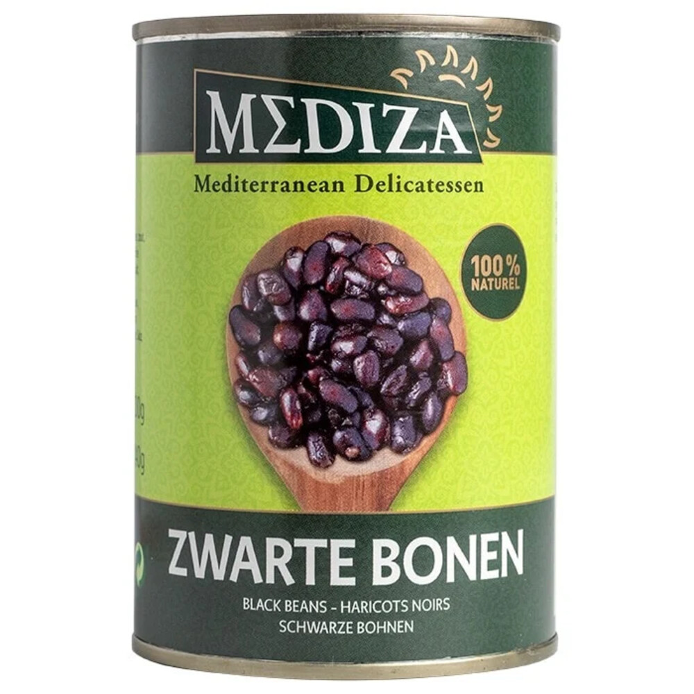 Mediza Zwarte Bonen 400 gr