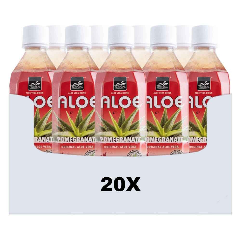 20x Tropical Aloe Vera Drink Granaatappel 500 ml