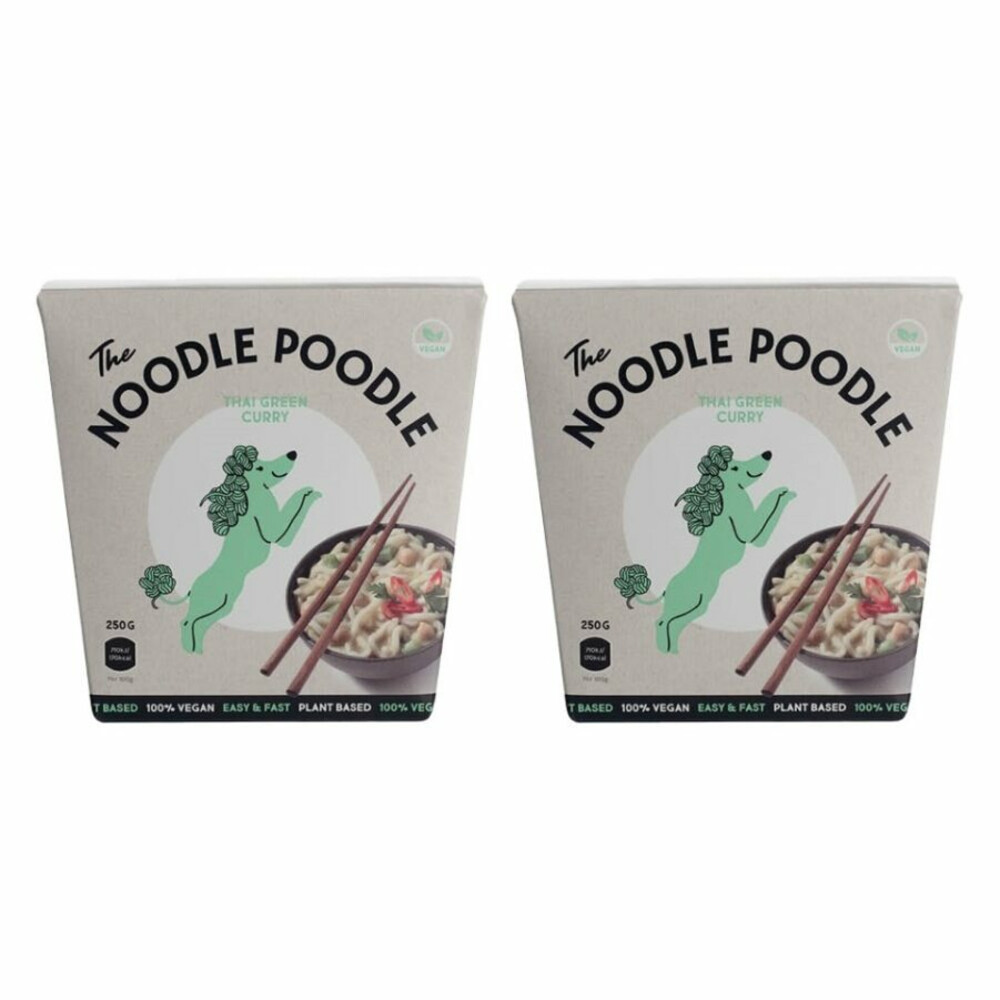 2x The Noodle Poodle Thai Green Curry 250 gr
