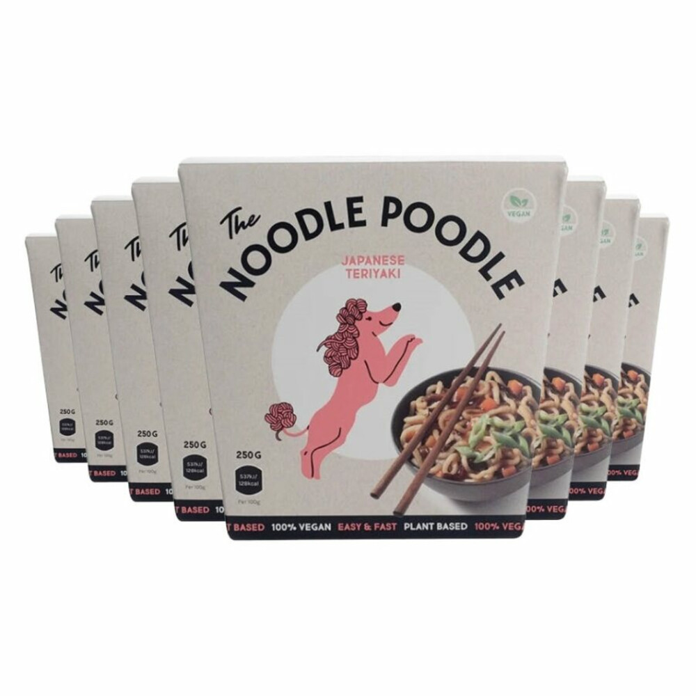 8x The Noodle Poodle Japanse Teriyaki 250 gr