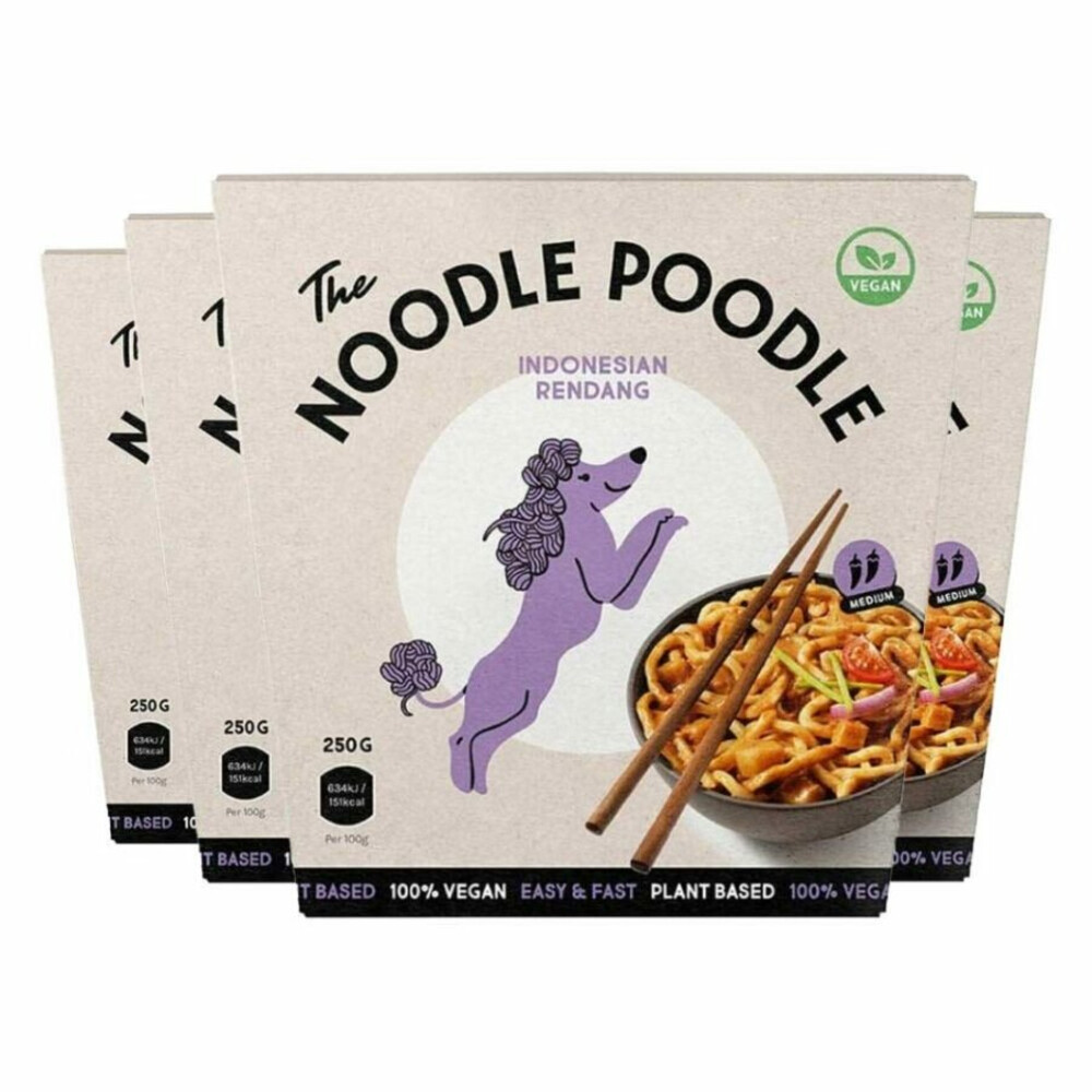 4x The Noodle Poodle Indonesian Rendang 250 gr