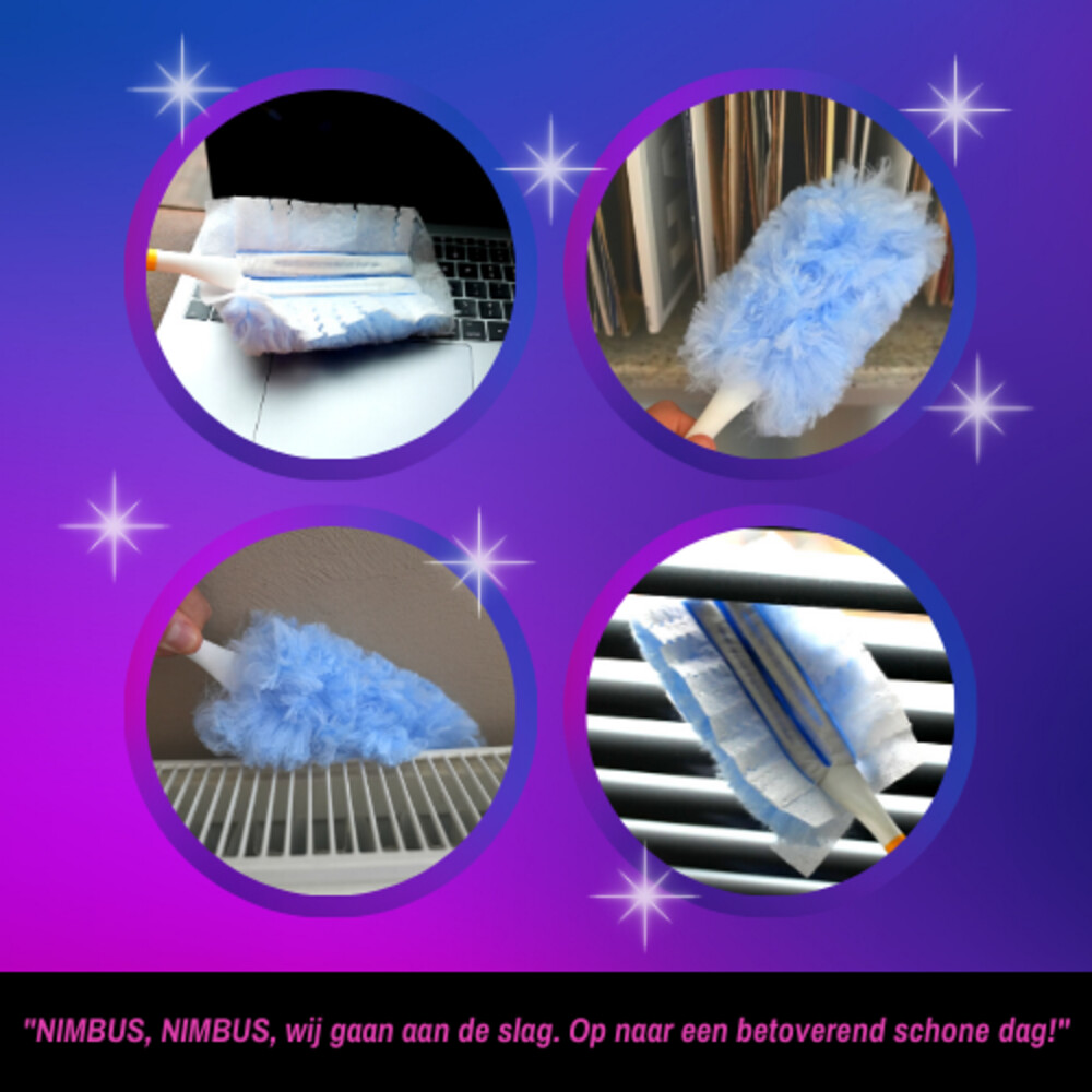 1+4 gratis: NIMBUS Magic Duster Starterkit Handvat + 4 Navullingen 1 set, foto 3