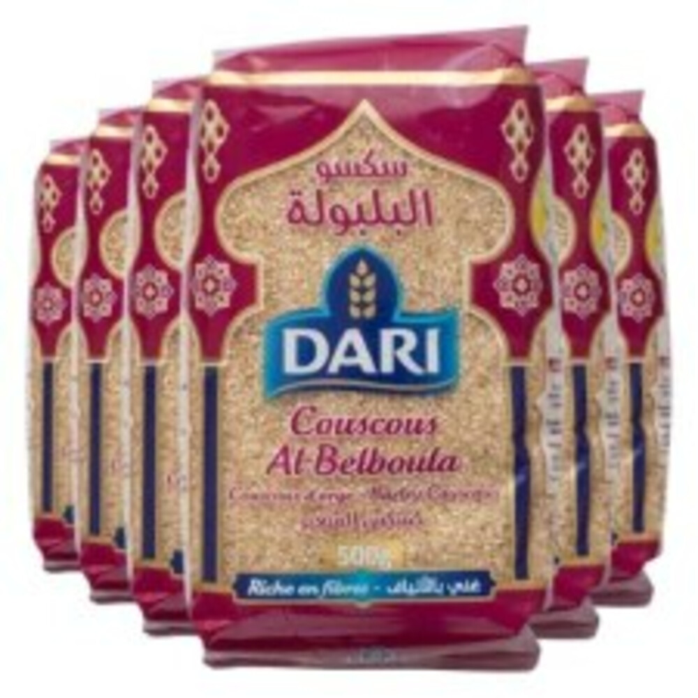 6x Dari Couscous Gerst Belboula 500 gr