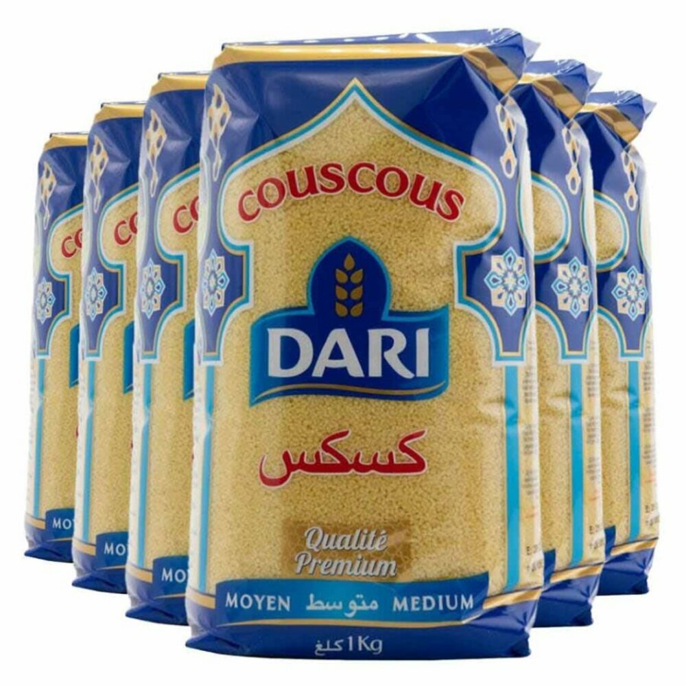 6x Dari Couscous Medium 1000 gr