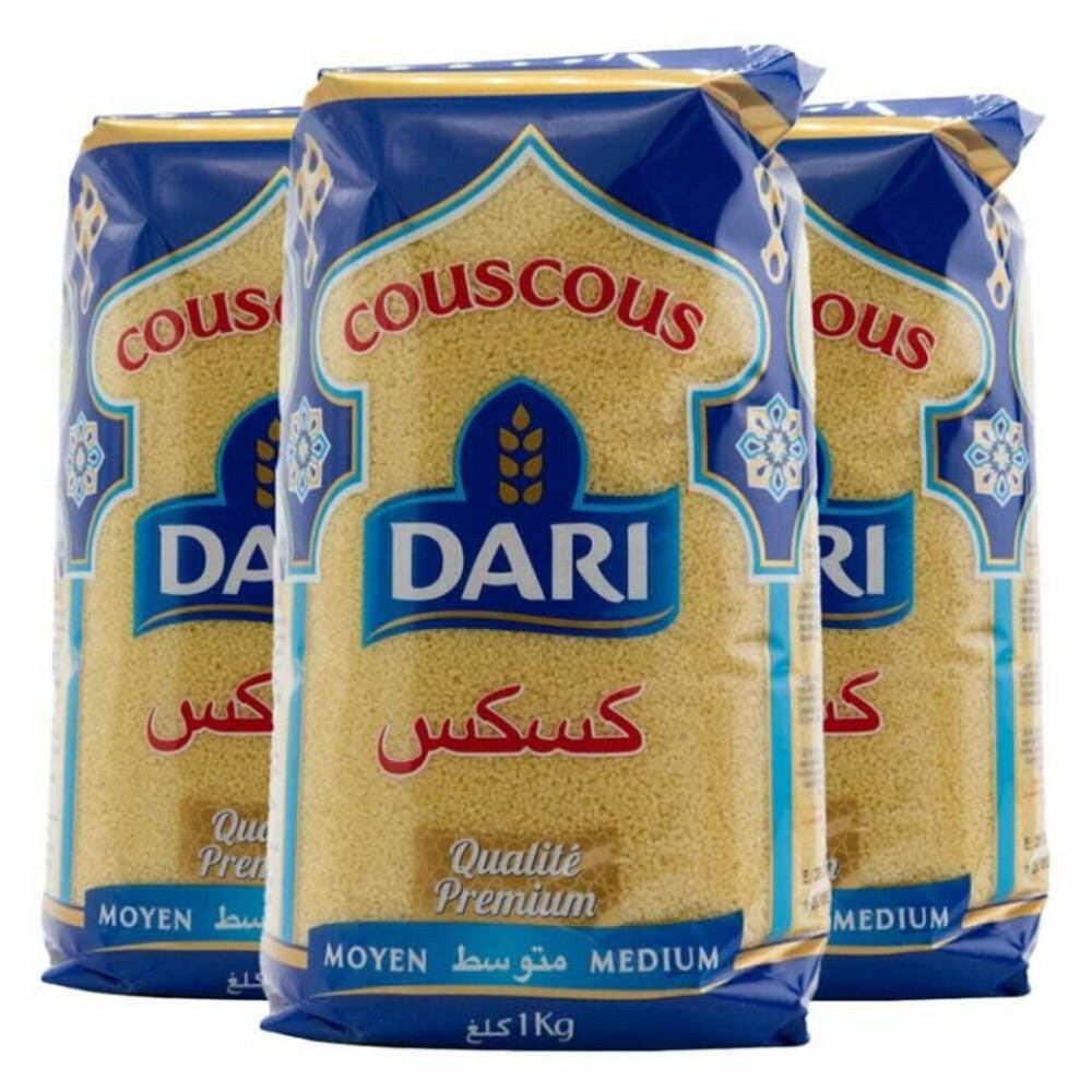 3x Dari Couscous Medium 1000 gr