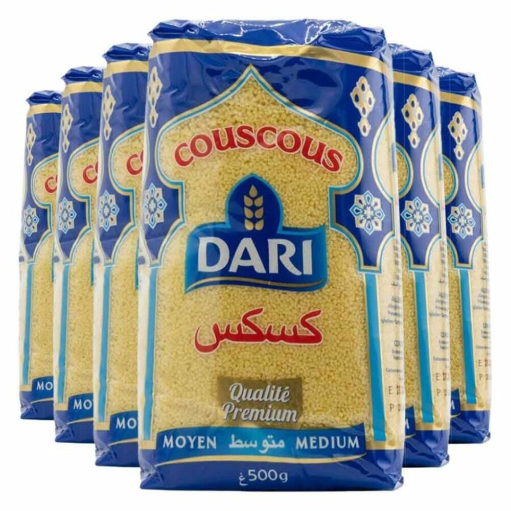6x Dari Couscous Medium 500 gr