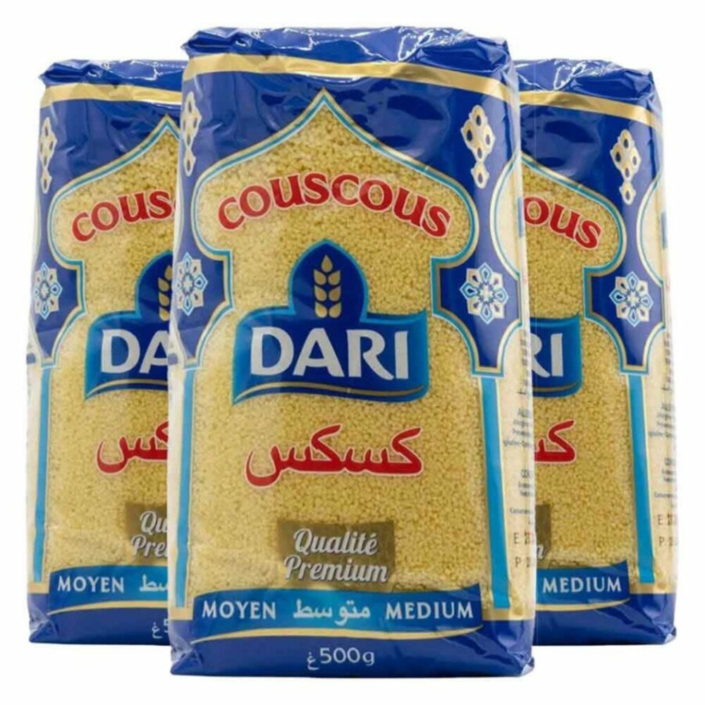 3x Dari Couscous Medium 500 gr