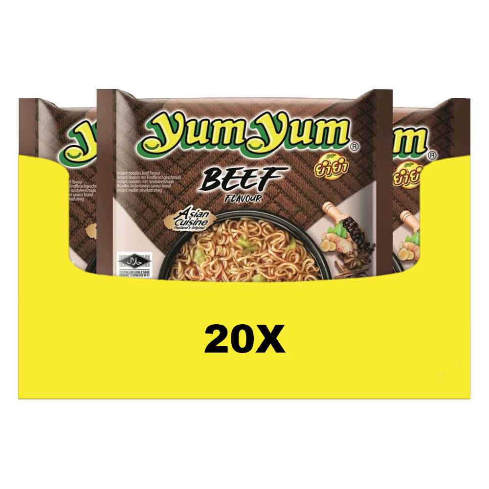 20x Yum Yum Noodle Soep Pak Rund 60 gr