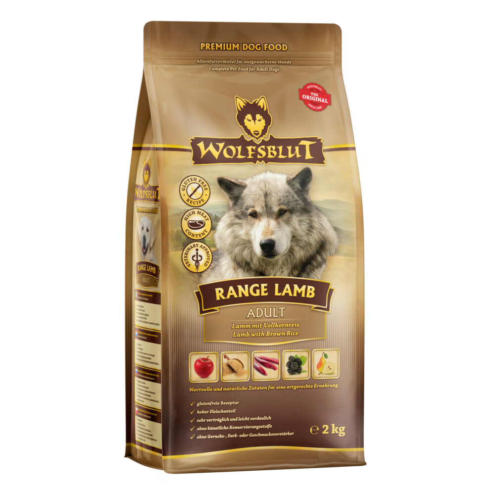 3x Wolfsblut Range Lamb 2 kg