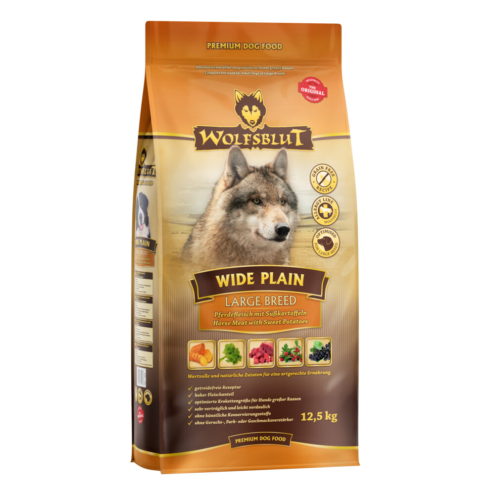 Wolfsblut Wide Plain Large Breed 12,5 kg