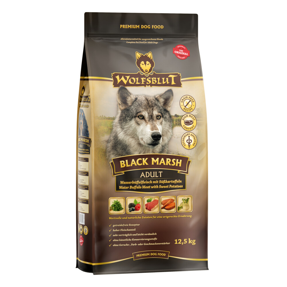 Wolfsblut Black Marsh Adult 12,5 kg