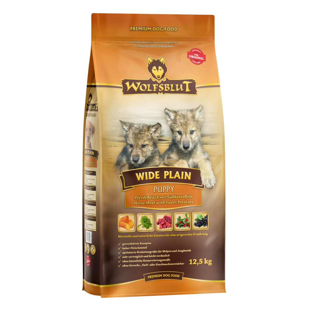 Wolfsblut Wide Plain Puppy 12,5 kg