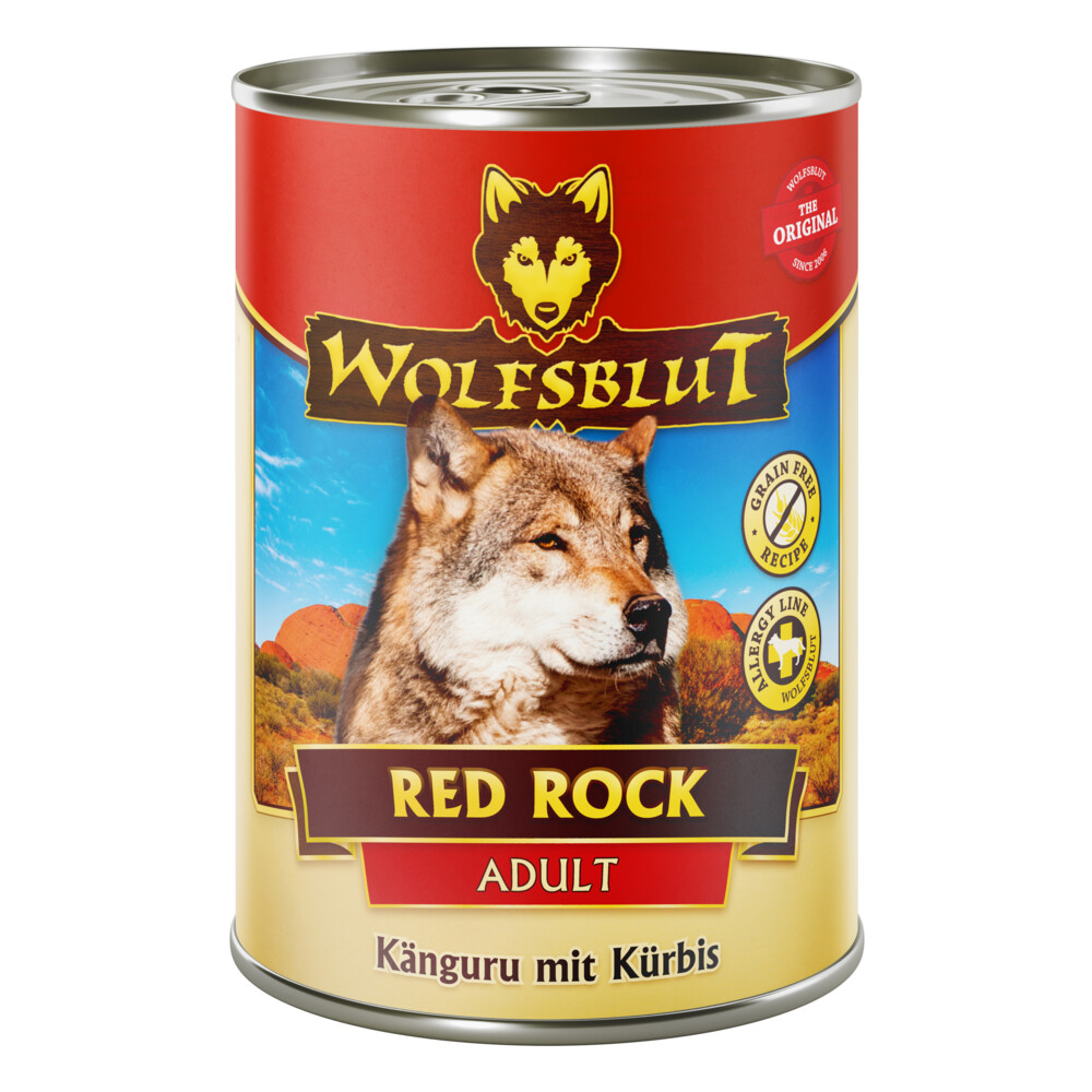 6x Wolfsblut Red Rock Adult 395 gr