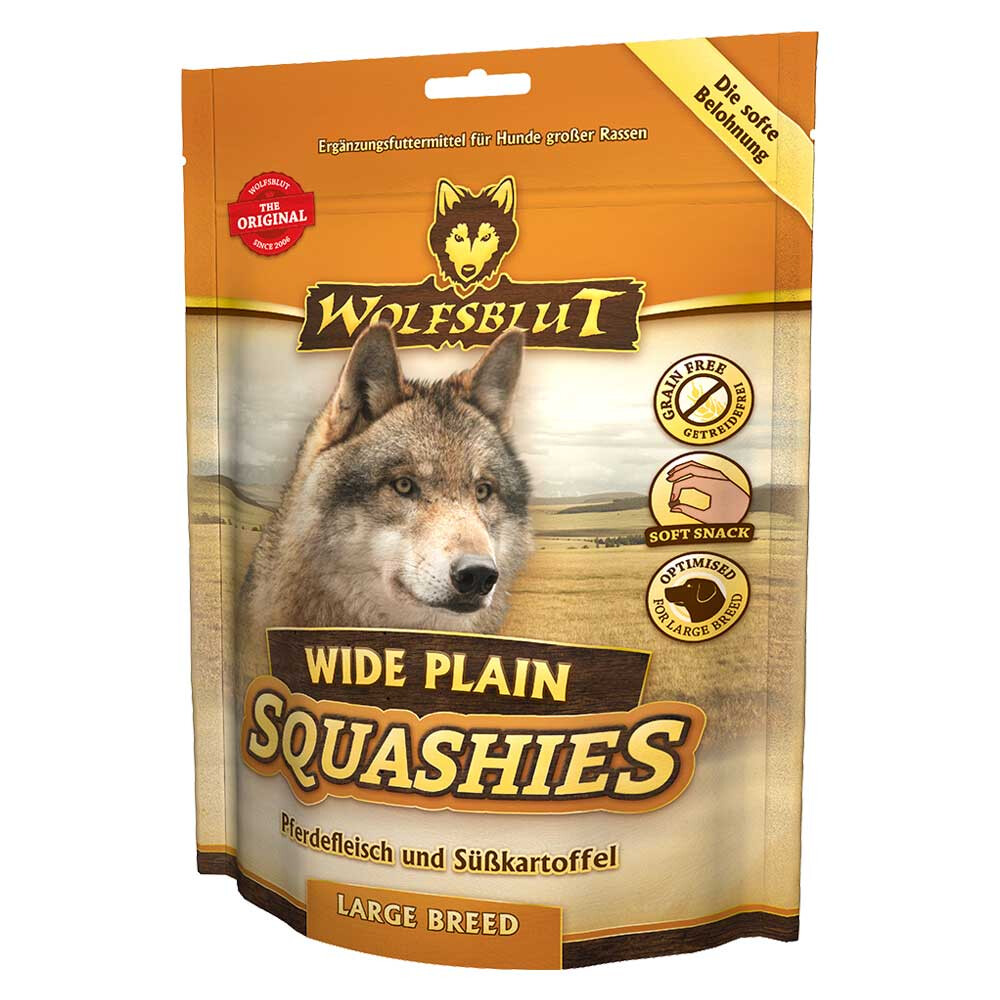 6x Wolfsblut Squashies wide Plain L-breed 300 gr