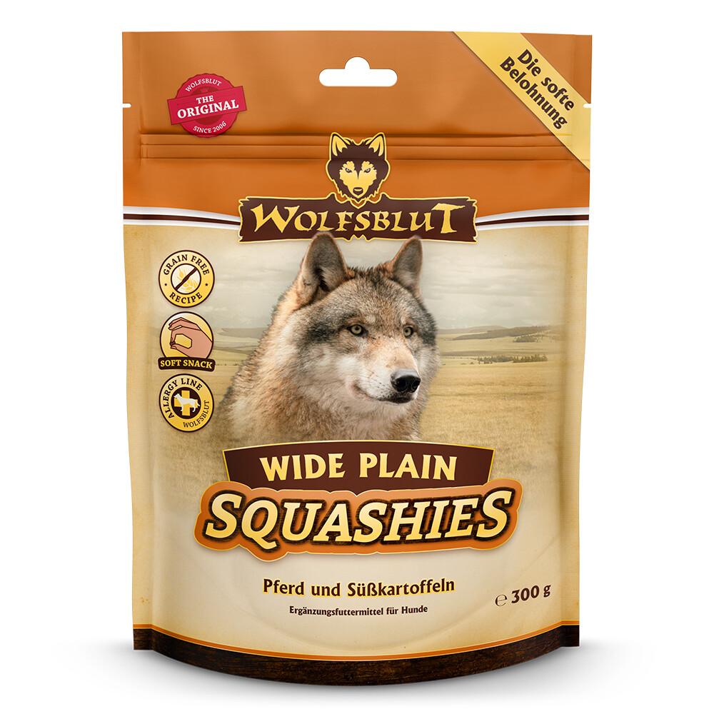 6x Wolfsblut Squashies Wide Plain 300 gr