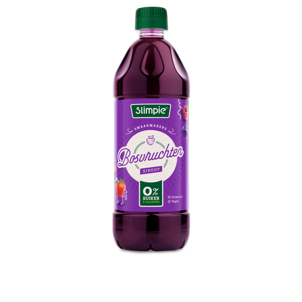 Slimpie Siroop Bosvruchten 650 ml