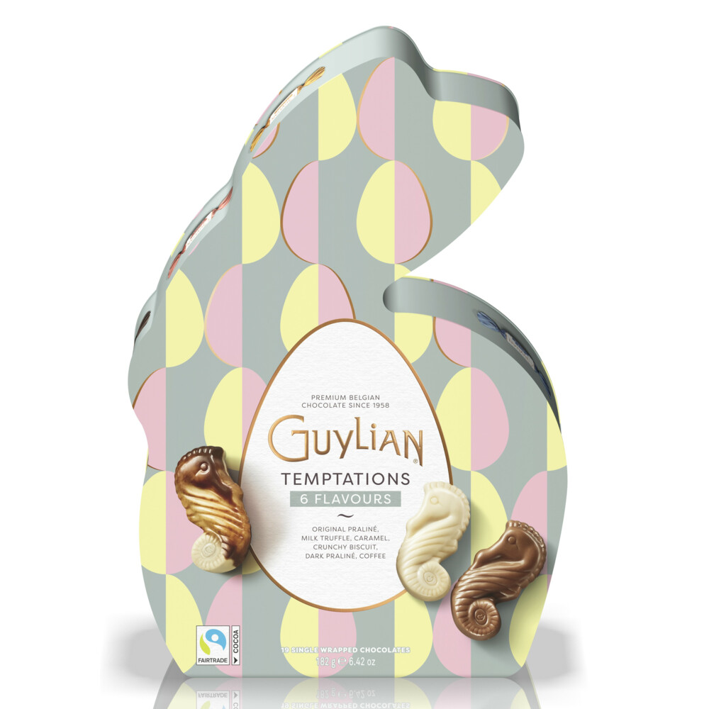 12x Guylian Temptations Mix Easter Bunny 182 gr