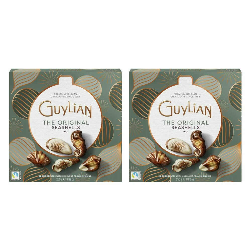 2x Guylian Chocolade Zeevruchten Original Valentijn 250 gr