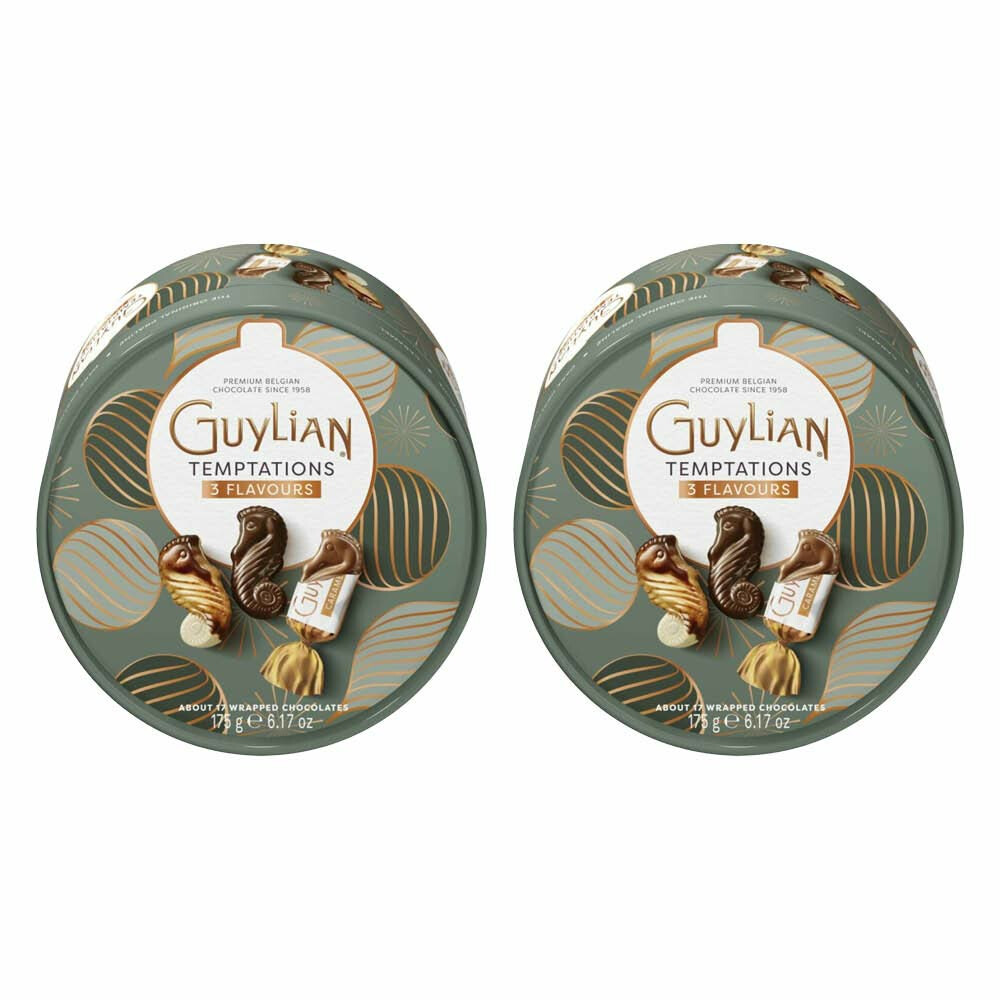 2x Guylian Temptations Mix Jewel Box 175 gr