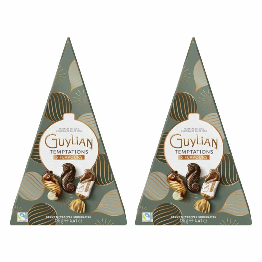 2x Guylian Temptations Mix Xmas Tree 125 gr