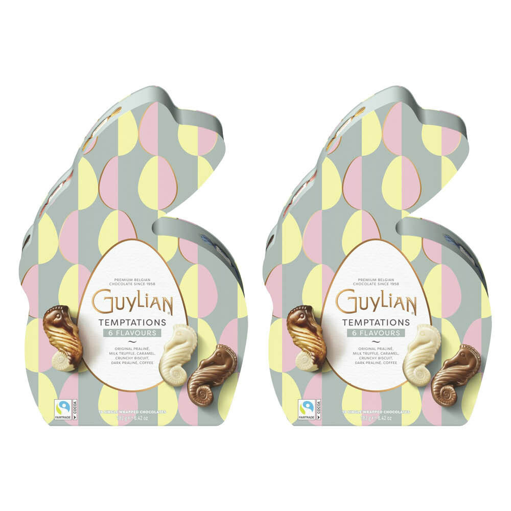 2x Guylian Temptations Mix Easter Bunny 182 gr