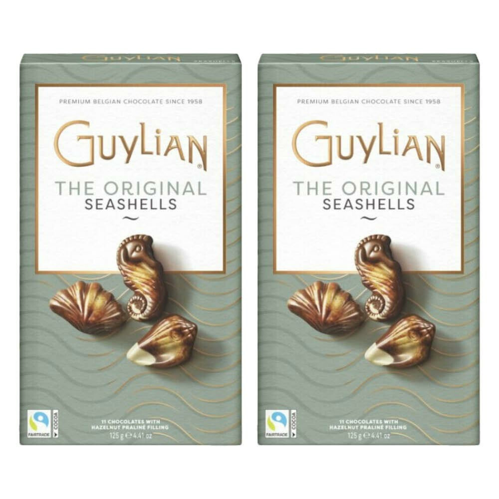 2x Guylian Chocolade Zeevruchten Original Praline 125 gr