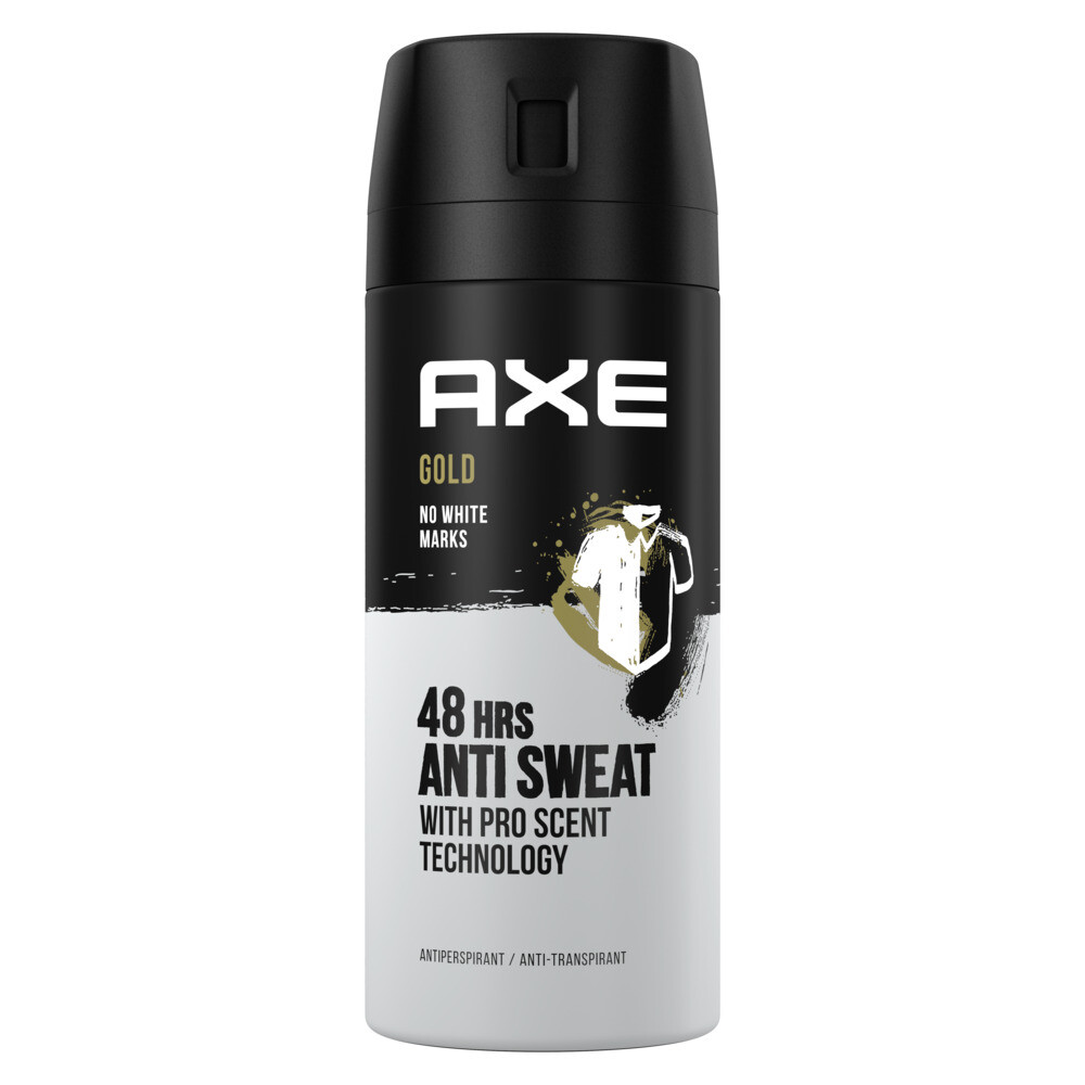 Axe Anti-transpirant Spray Gold 150 ml