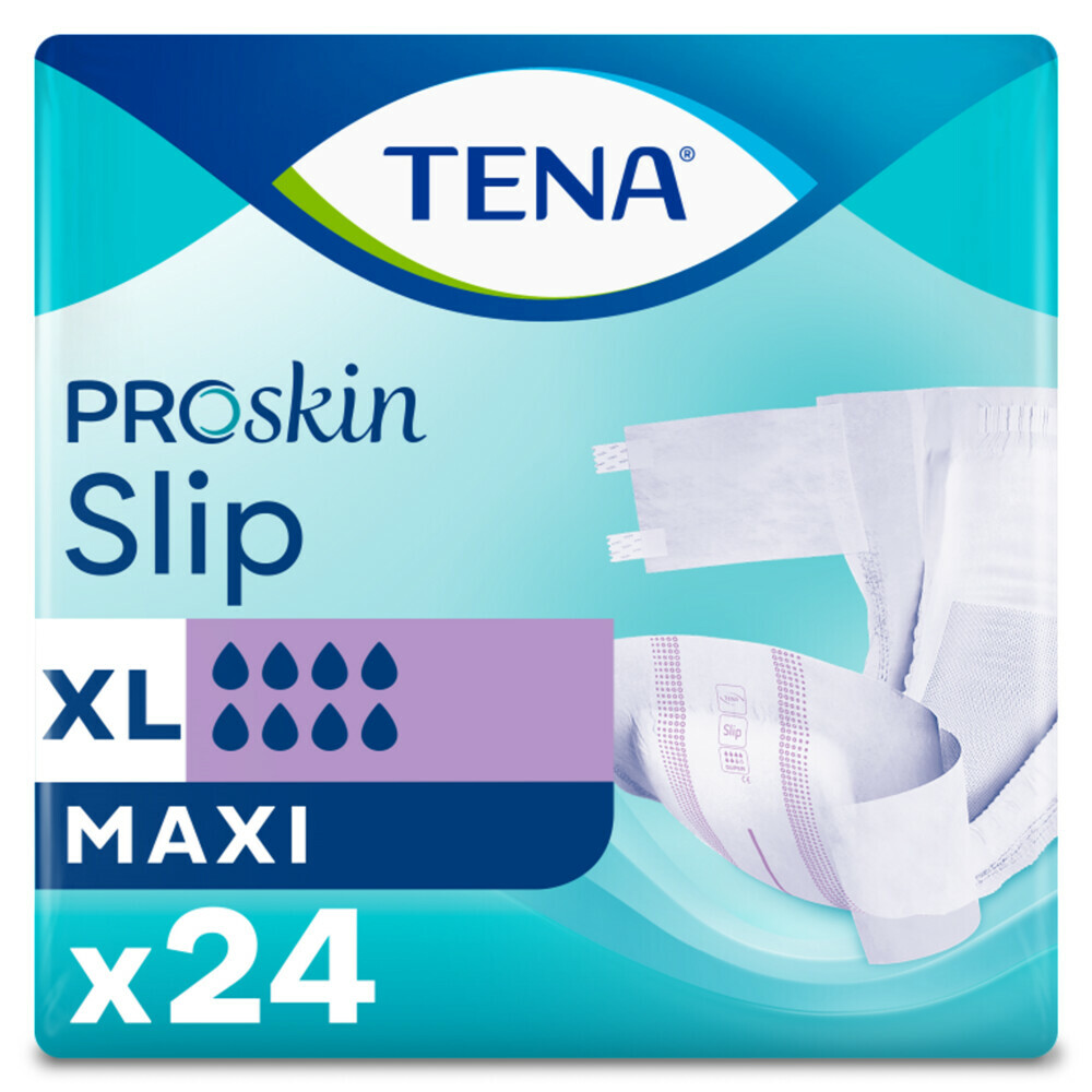 3x TENA ProSkin Slip Maxi XL 24 stuks