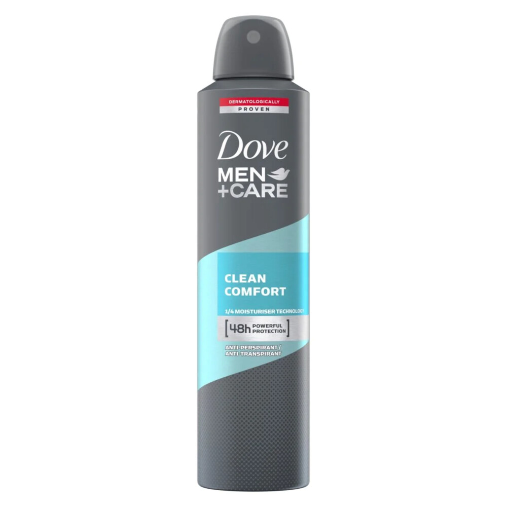 6x Dove Deodorant Spray Men+Care Clean Comfort 250 ml