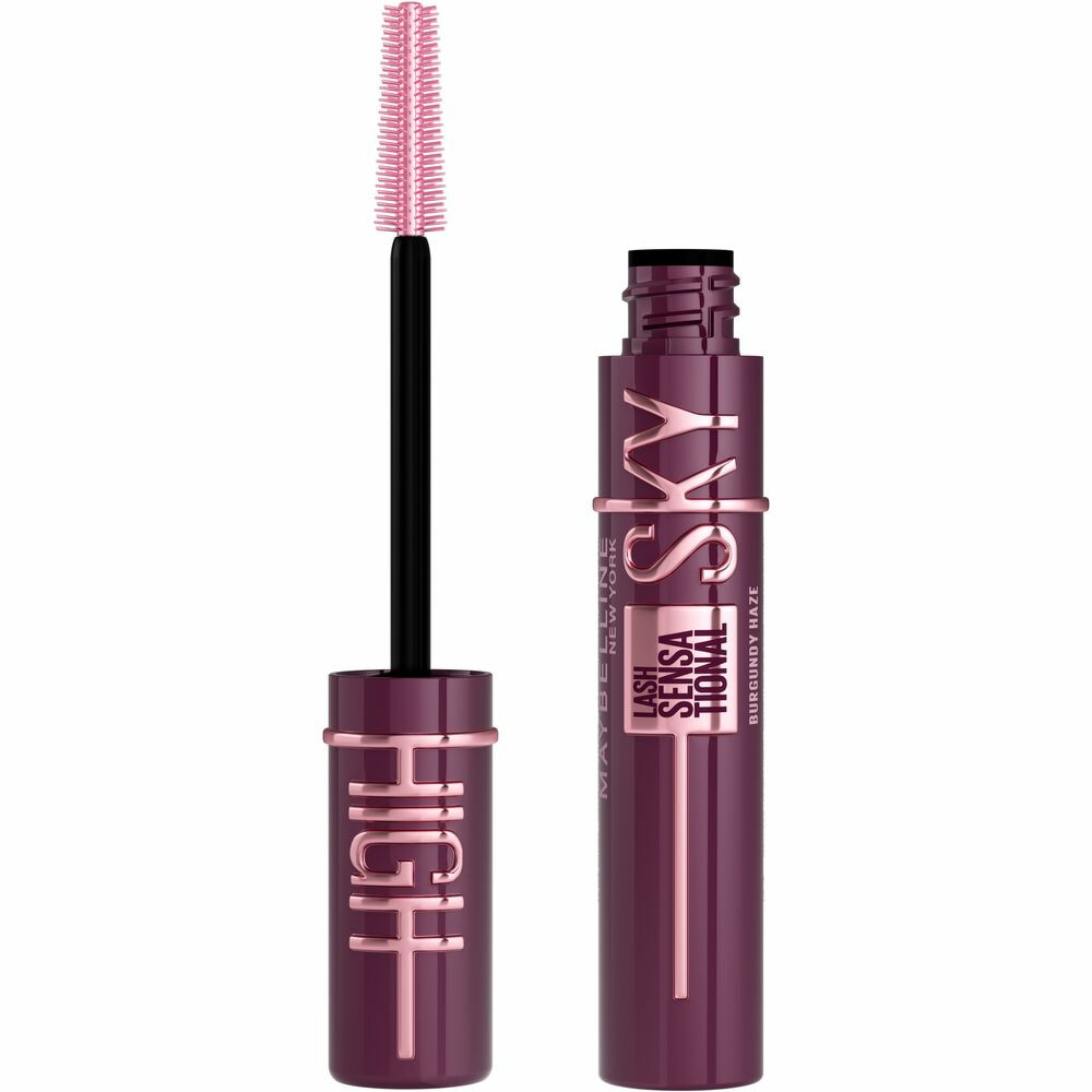 3x Maybelline Lash Sensational Sky High Mascara Burgundy Haze 7.2ml