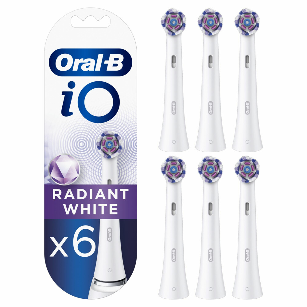 Oral-B opzetborstels iO Radiant White (6 stuks)