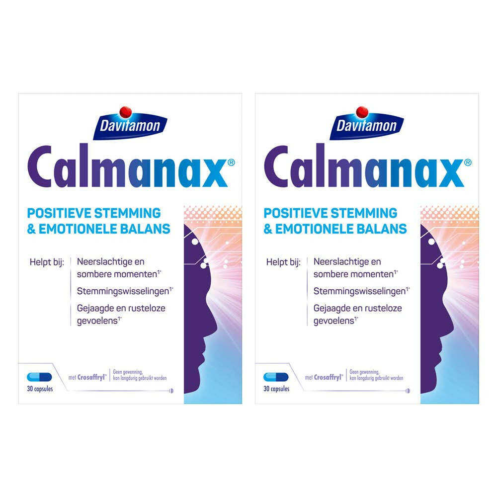2x Davitamon Calmanax Mood 30 capsules