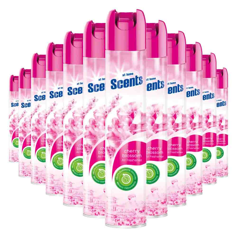 12x At Home Luchtverfrisser Spray Kersenbloesem 400 ml