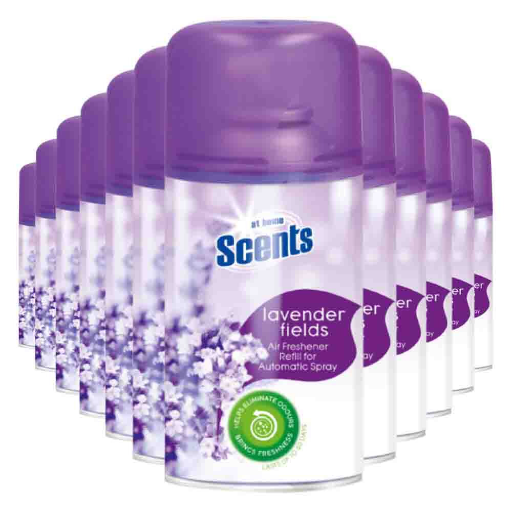 12x At Home Automatische Spray Navulling Lavendel 250 ml