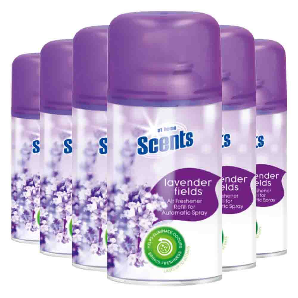 6x At Home Automatische Spray Navulling Lavendel 250 ml