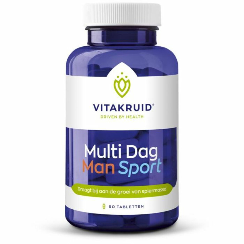 Gratis Verzending: Vitakruid Man Sport Multi Dag 90 tabletten