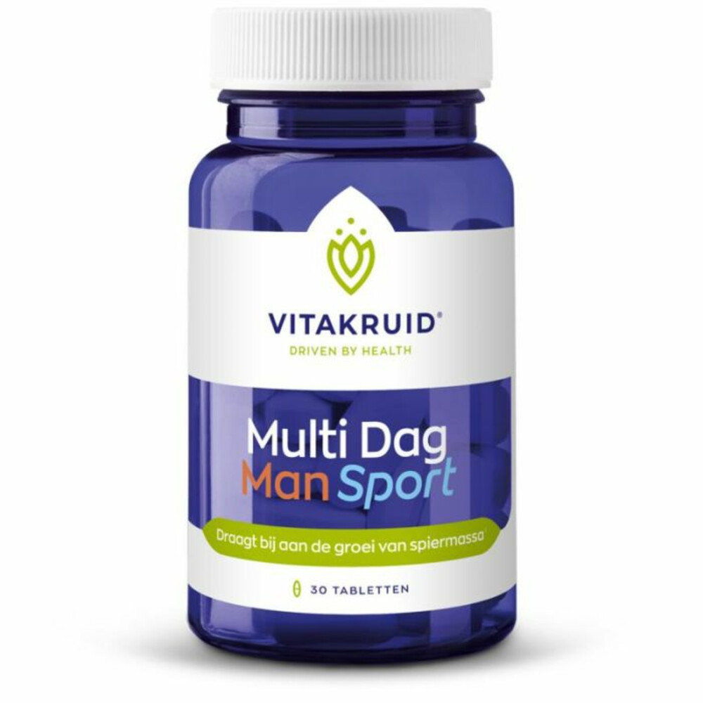 Gratis Verzending: Vitakruid Man Sport Multi Dag 30 tabletten