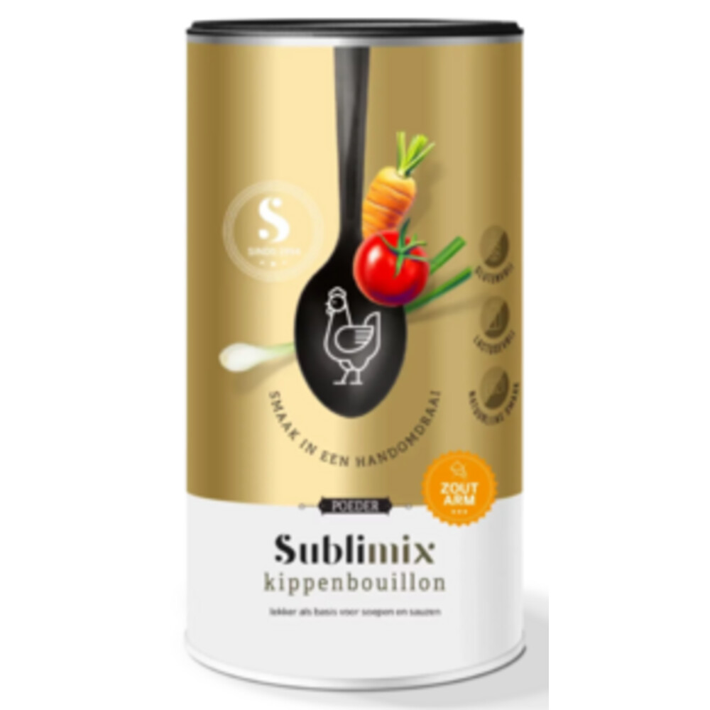 Sublimix Zoutarme Kippenbouillon 300 gr