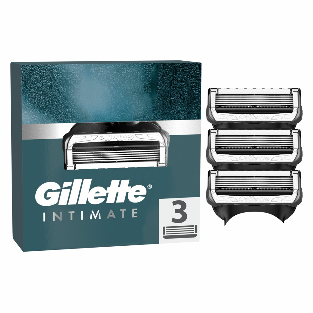 10x Gillette Intimate Navulmesjes 3 stuks