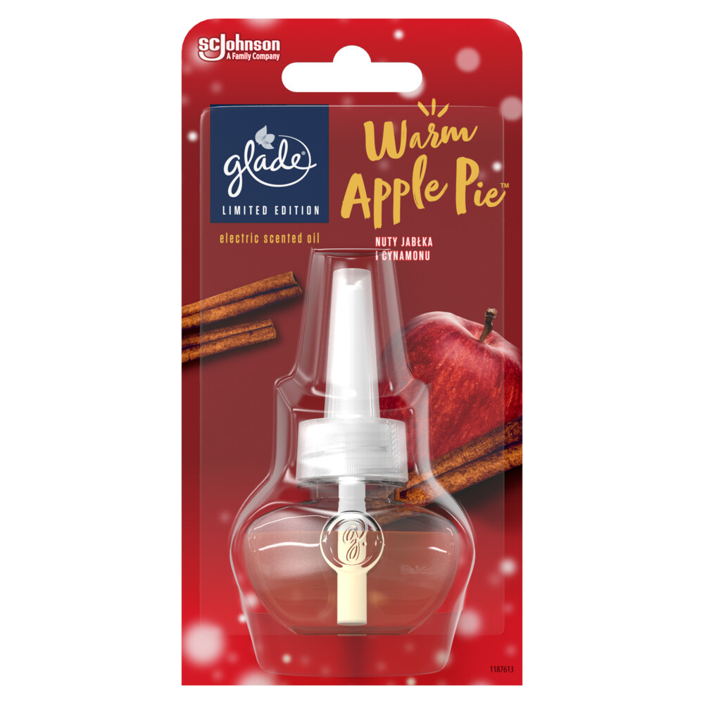 Glade Electric Scented Oil Navulling Warm Apple Pie 20 ml