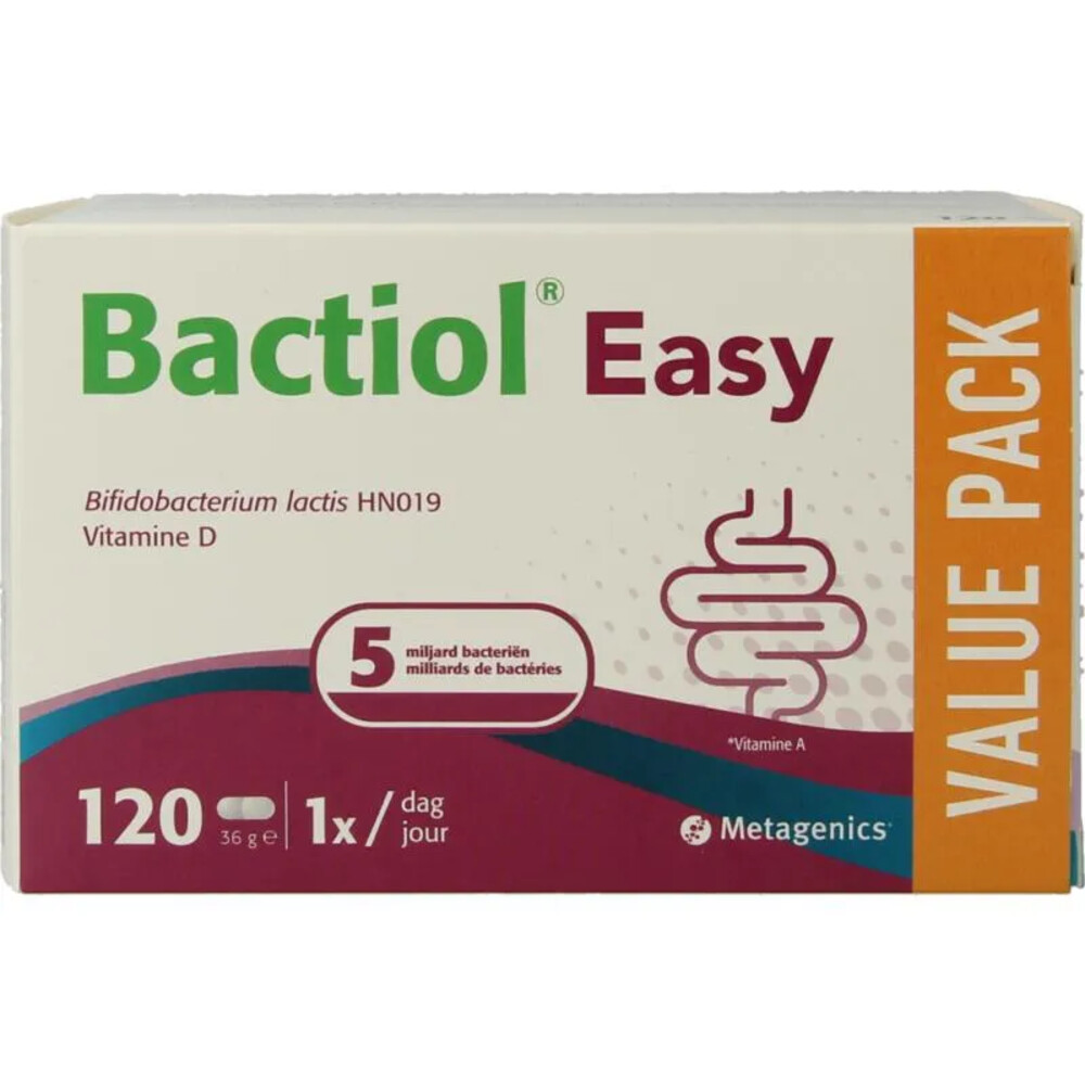 Metagenics Bactiol Easy 120 capsules