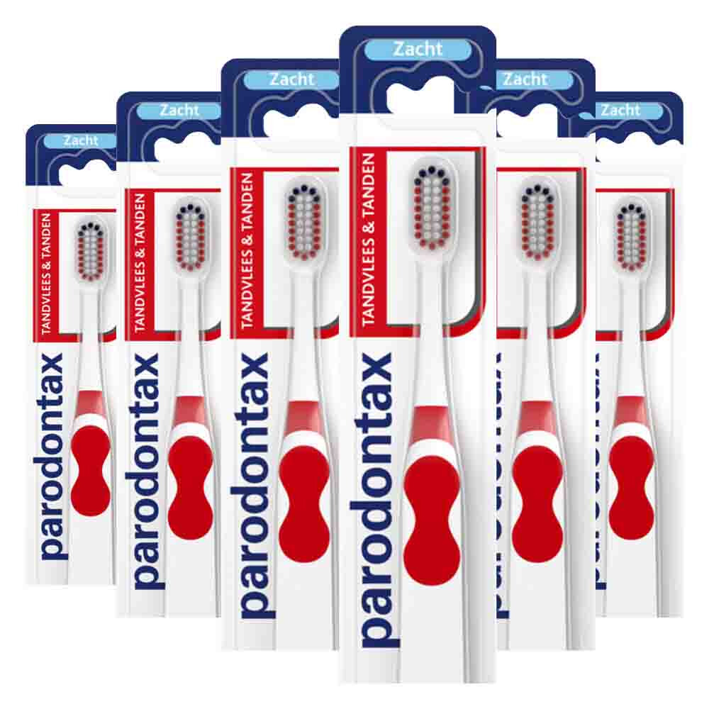 Parodontax 6x Tandenborstel Tandvlees & Tanden