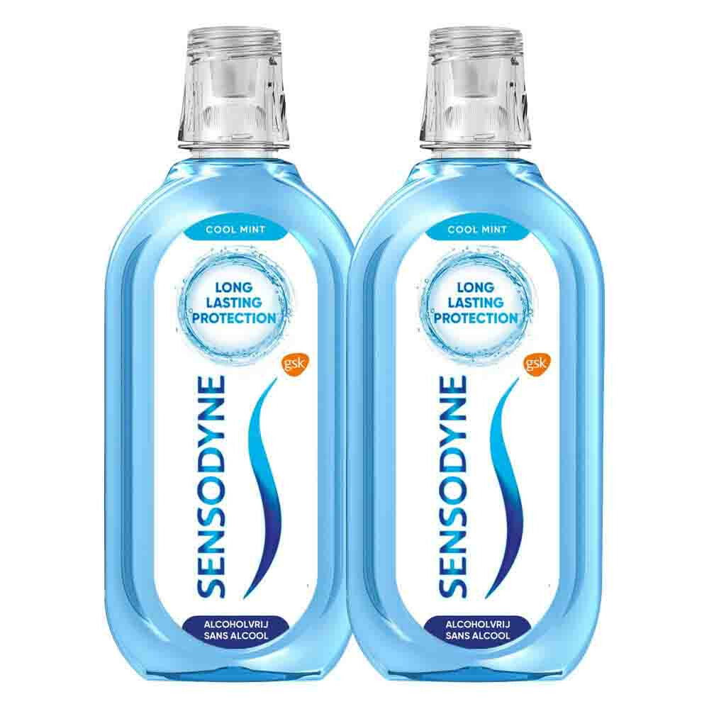 2x Sensodyne Mondwater Fresh&Cool 500 ml