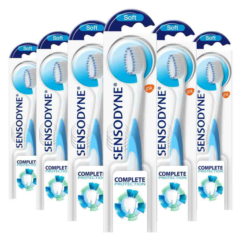 6x Sensodyne Tandenborstel Complete Care Soft