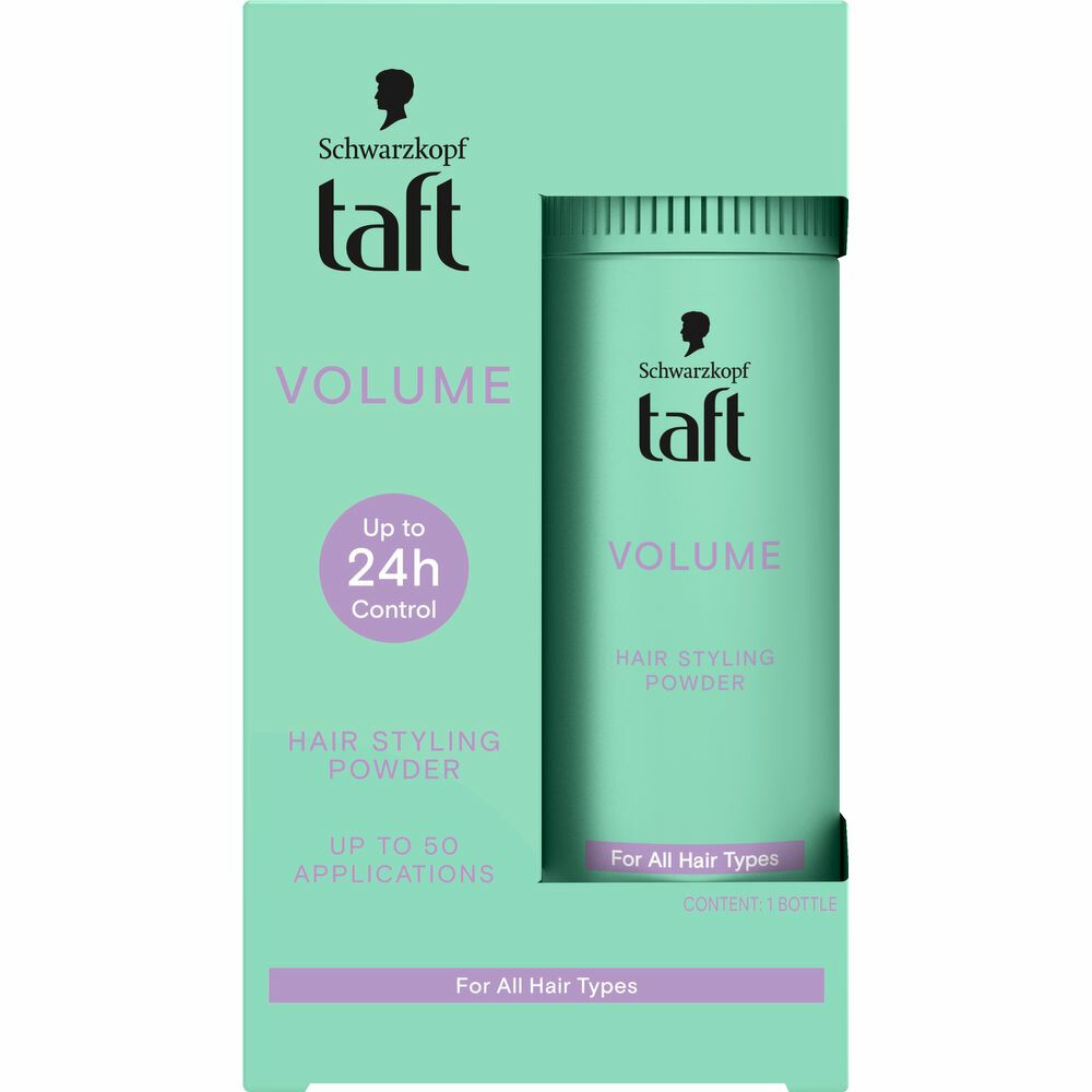 1+1 gratis: Taft True Volume Haarpoeder 10 gr