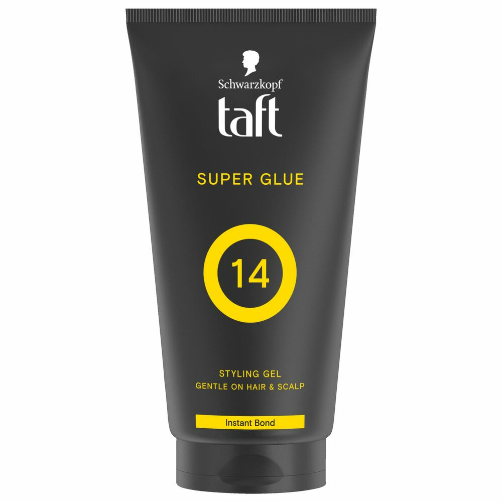 1+1 gratis: Taft Men Power Gel Super Glue Hold 14 150 ml