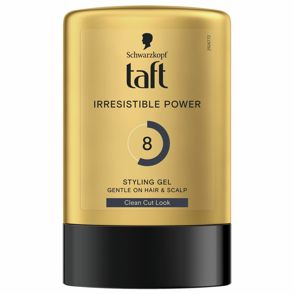 Taft Men Power Gel Irresistible Power Hold 8 300 ml