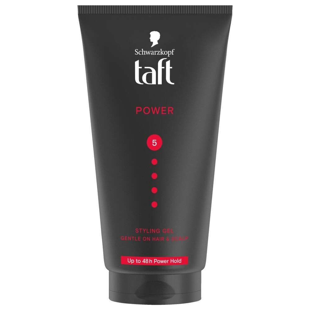 1+1 gratis: Taft Power Styling Gel 150 ml