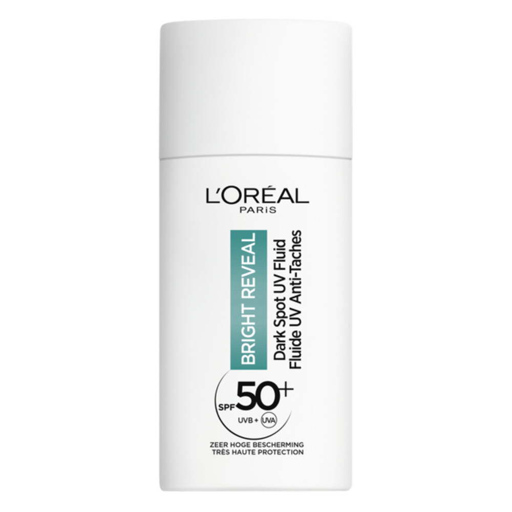 2x L'Oréal Bright Reveal Dark Spot UV Fluid SPF 50 50 ml
